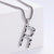 1 Piece Stainless Steel Letter Polished Pendant