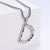 1 Piece Stainless Steel Letter Polished Pendant