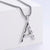 1 Piece Stainless Steel Letter Polished Pendant