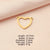 1 Piece Stainless Steel None 18K Gold Plated Heart Shape