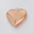 1 Piece Stainless Steel None 18K Gold Plated Rose Gold Plated Heart Shape