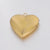 1 Piece Stainless Steel None 18K Gold Plated Rose Gold Plated Heart Shape