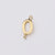 1 Piece Stainless Steel None 18K Gold Plated Rose Gold Plated Letter Pendant