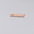 1 Piece Stainless Steel None 18K Gold Plated Rose Gold Plated Palm Rectangle