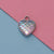 1 Piece Stainless Steel Resin 18K Gold Plated Heart Shape Fish Scales Pendant