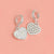 1 Piece Sterling Silver Heart Shape Pendant