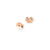 1 Piece Sterling Silver Solid Color Ear Studs