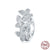 1 Piece 925 Sterling Silver Zircon Castle Fruit Cat Polished Pendant Beads Jewelry Accessories