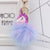 1 Piece Sweet  Pu Leather Plating Keychain