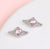 1 Piece Sweet Simple Style Heart Shape Wings Alloy Plating Inlay Pendant Jewelry Accessories