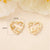 1 Piece Sweet Simple Style Star Moon Heart Shape Metal Plating Inlay Pendant Jewelry Accessories