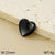 1 Piece Titanium Steel 18K Gold Plated Heart Shape Polished Pendant