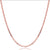 1 Piece Titanium Steel Rhinestones Solid Color Pendant Chain