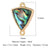 1 Piece Titanium Steel Solid Color Pendant