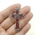 1 Piece Zinc Alloy Gold Plated Cross Pendant