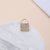 1 Piece Zinc Alloy Zircon Solid Color Pendant