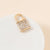 1 Piece Zinc Alloy Zircon Solid Color Pendant