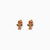 1 Set 1 Pair Cute IG Style Cartoon Character Enamel Plating Copper Zircon Drop Earrings Ear Studs