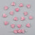 1 Set 10 * 9mm Hole 2~2.9mm Arylic Heart Shape Beads