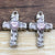 1 Set 19*28mm Alloy Cross Heart Shape Pendant