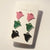 1 Set Cute Candy Ghost Elk Arylic Women's Ear Studs