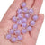 1 Set Diameter 10mm Diameter 8mm Hole 2~2.9mm Arylic Round Beads