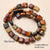 1 Strand/Package 10x10mm 10x8mm 14x10mm Hole 1~1.9mm Natural Stone Picasso Jasper Multicolor Marble Simple Polished Beads