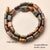 1 Strand/Package 10x10mm 10x8mm 14x10mm Hole 1~1.9mm Natural Stone Picasso Jasper Multicolor Marble Simple Polished Beads