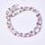 1 Strand/Package 4x2.5mm Hole Under 1mm Glass Electroplate Glass Beads Colorful Simple Beads