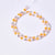 1 Strand/Package 4x2.5mm Hole Under 1mm Glass Electroplate Glass Beads Colorful Simple Beads