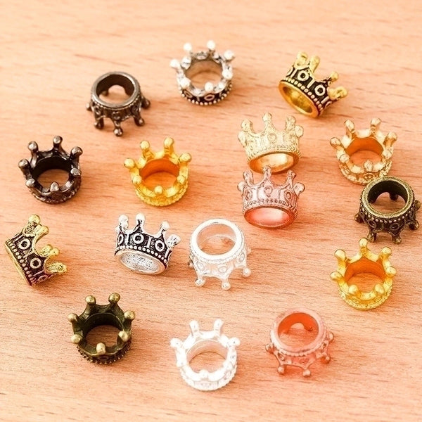 1 Piece 10 * 7mm Alloy Crown Pendant