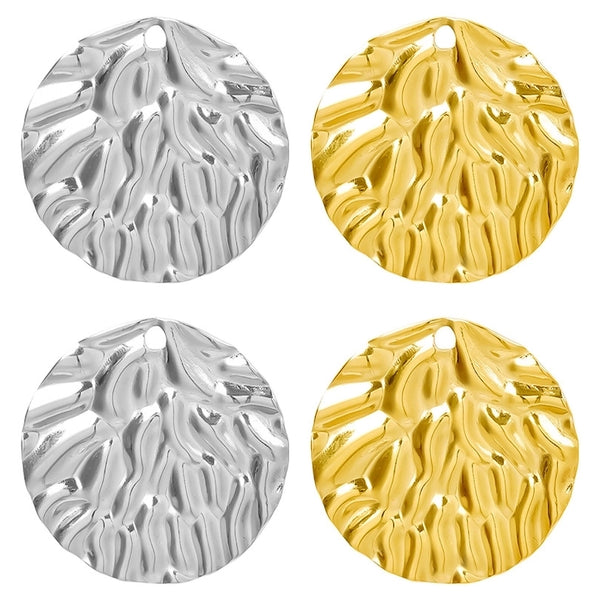 1 Piece 30*30MM 304 Stainless Steel 18K Gold Plated Geometric Pendant