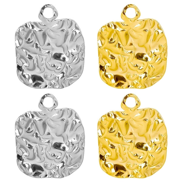 1 Piece 304 Stainless Steel 18K Gold Plated Geometric Pendant