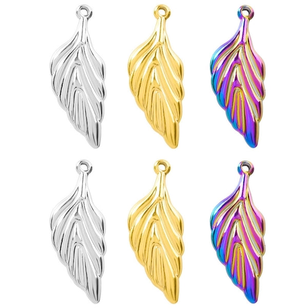 1 Piece 304 Stainless Steel 18K Gold Plated Pendant