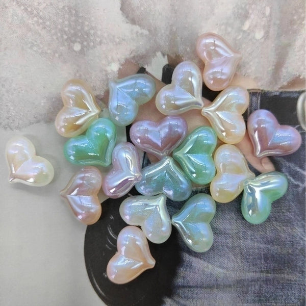 1 Piece ABS Heart Shape Beads