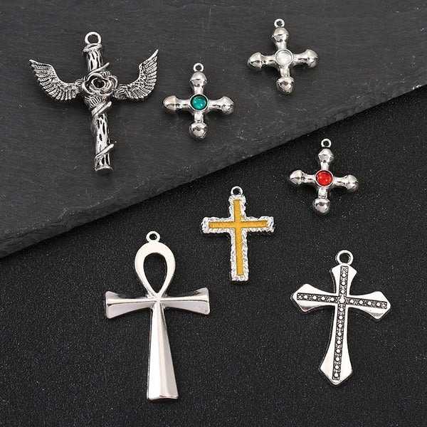 1 Piece Alloy Cross Pendant