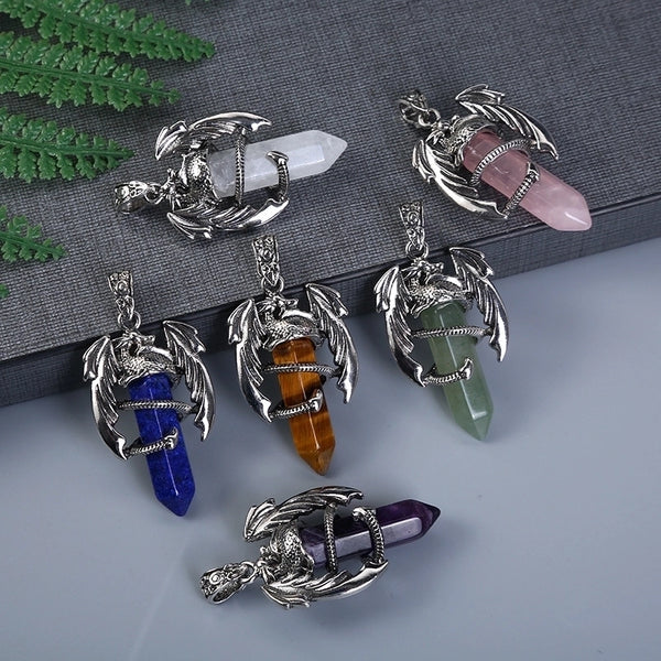 1 Piece Alloy Crystal Solid Color Pendant