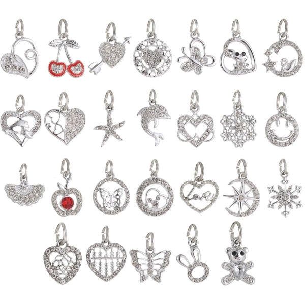 1 Piece Alloy Moon Starfish Heart Shape Pendant