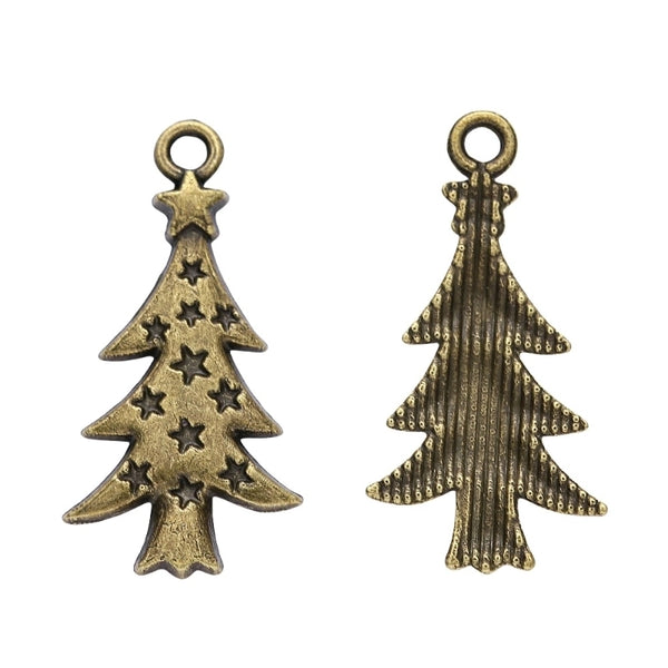 1 Piece Alloy Pine Tree Pendant