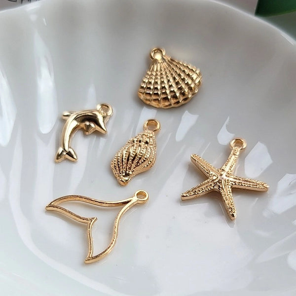 1 Piece Alloy Solid Color Pendant