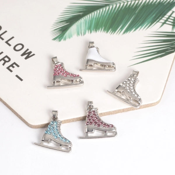 1 Piece Cartoon Style Geometric Skates Alloy Plating Jewelry Accessories