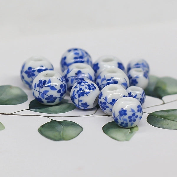 1 Piece Ceramics Leaf Beads