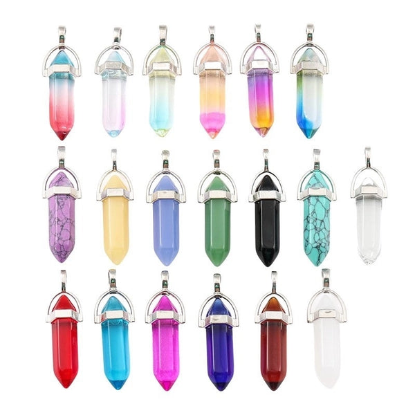 1 Piece Crystal Geometric Pendant