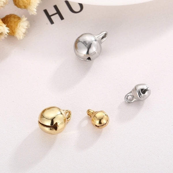 1 Piece Stainless Steel 18K Gold Plated Bell