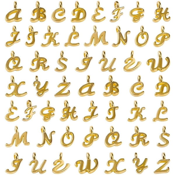 1 Set Metal Letter Pendant