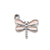 10 PCS/Package 12*11mm Alloy Dragonfly Pendant