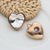 10 PCS/Package 13 * 15mm Alloy Artificial Crystal Heart Shape Pendant