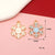 10 PCS/Package 15*15mm 18*33mm 20*22MM Alloy Rhinestones Christmas Tree Santa Claus Elk Pendant