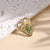 10 PCS/Package 20*26mm Alloy Heart Shape Flower Pendant