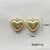 10 PCS/Package 304 Stainless Steel Heart Shape Pendant